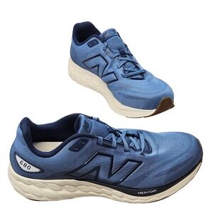 New Balance Fresh Foam 680v8 Mens Blue Running Shoes M680CS8 Size 13 2E Wide